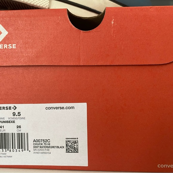 Chuck Taylor converse colour deep sea - Picture 4 of 4